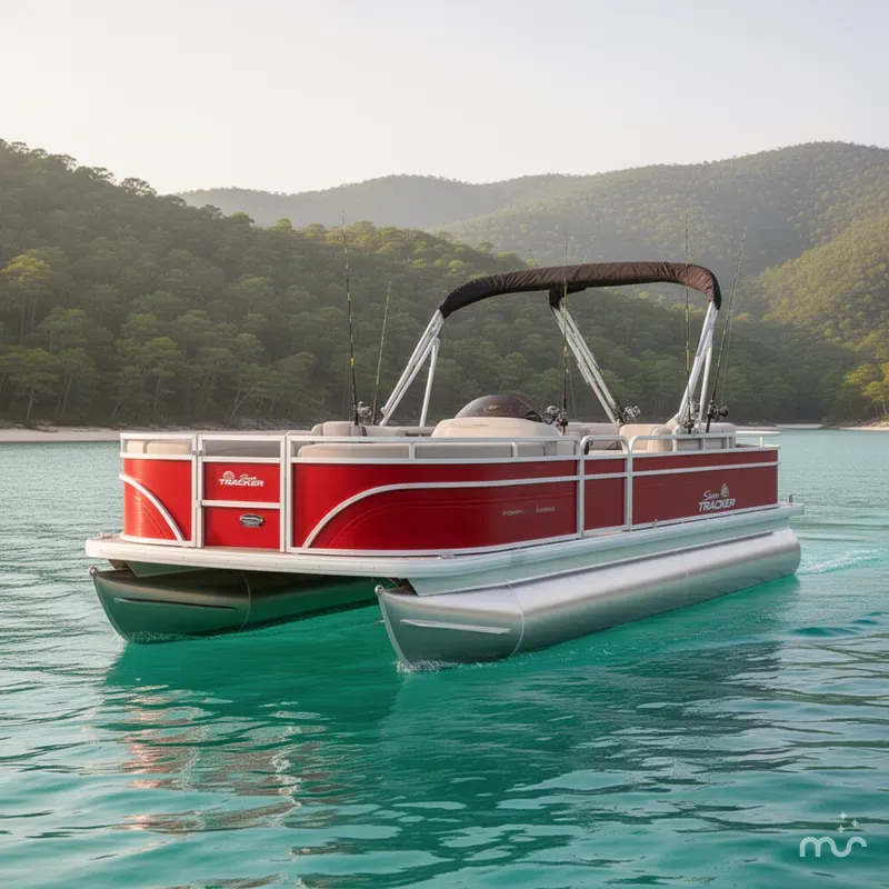Slide: The Image of Sun Tracker Fishin' Barge 22 DLX 2026 - 3
