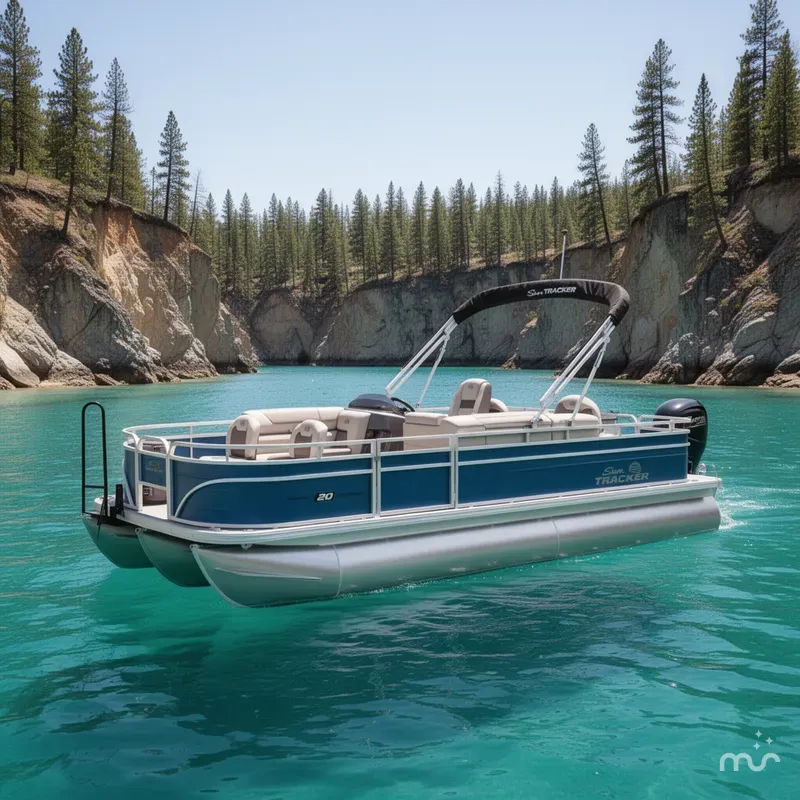 The Image of Sun Tracker Fishin' Barge 20 DLX 2026 - 0