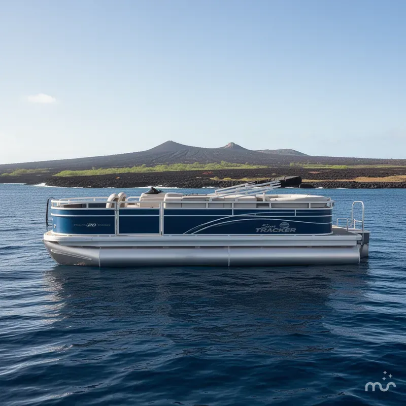 Slide: The Image of Sun Tracker Fishin' Barge 20 DLX 2026 - 2