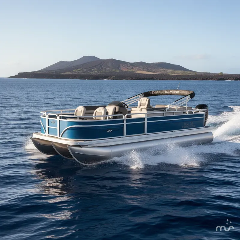Slide: The Image of Sun Tracker Fishin' Barge 20 DLX 2026 - 4