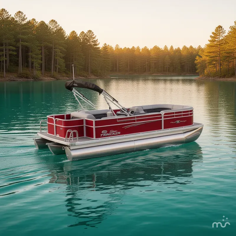 The Image of Sun Tracker Party Barge 18 DLX 2026 - 0