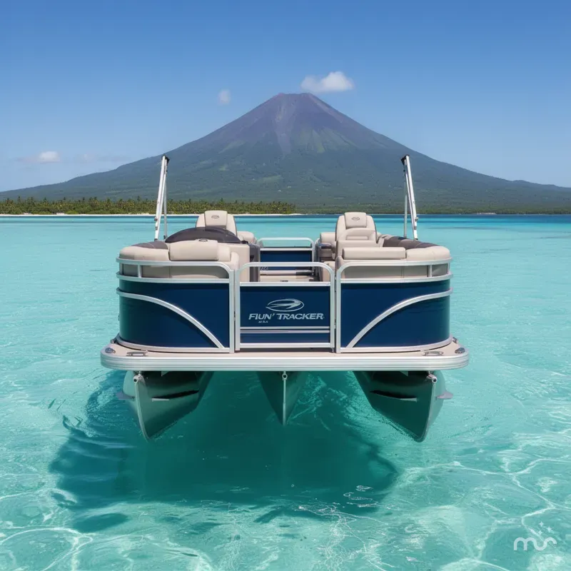 Slide: The Image of Sun Tracker Fishin' Barge 20 DLX 2026 - 1