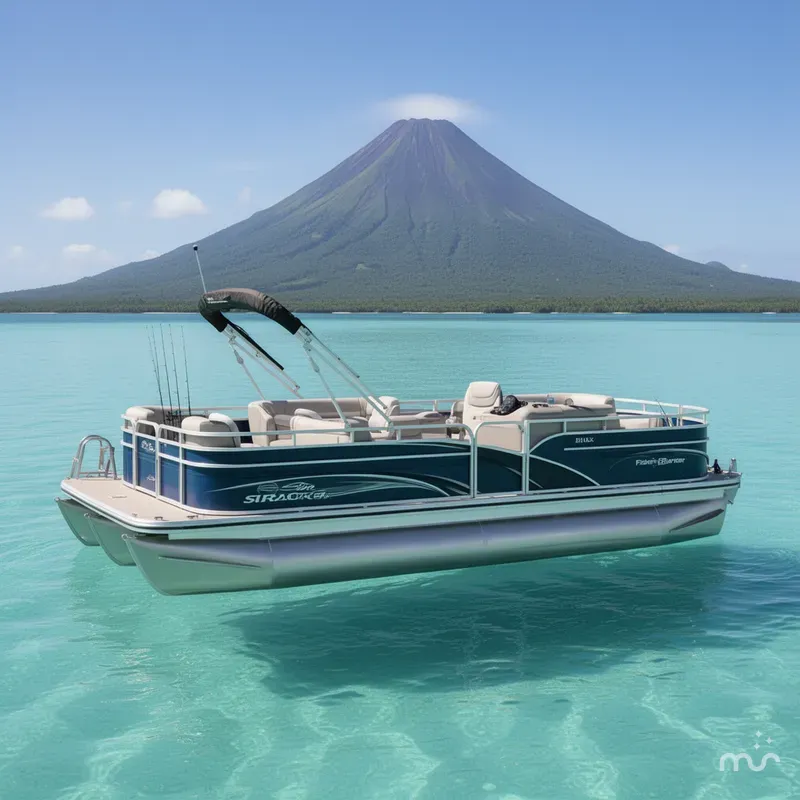 Slide: The Image of Sun Tracker Fishin' Barge 20 DLX 2026 - 2