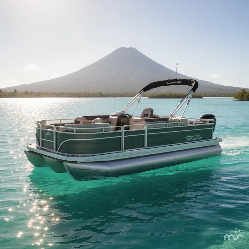 Slide: The Image of Sun Tracker Fishin' Barge 20 DLX 2026 - 4