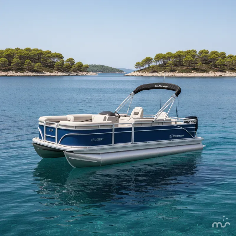 The Image of Sun Tracker Fishin' Barge 20 DLX 2026 - 0