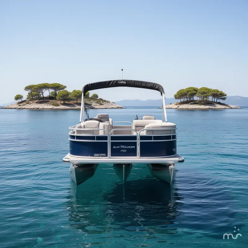 Slide: The Image of Sun Tracker Fishin' Barge 20 DLX 2026 - 1
