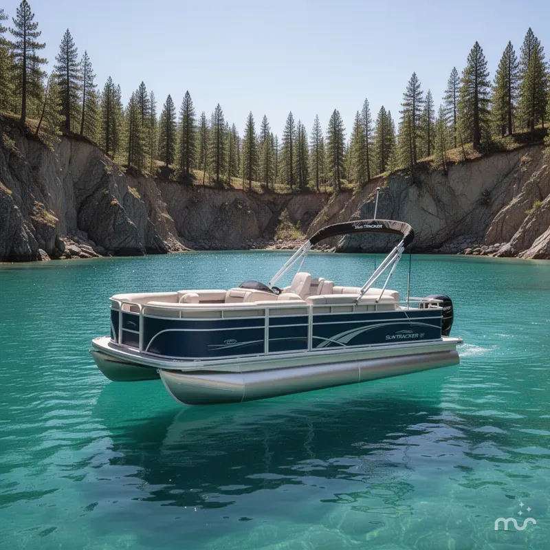 The Image of Sun Tracker Fishin' Barge 20 DLX 2026 - 0