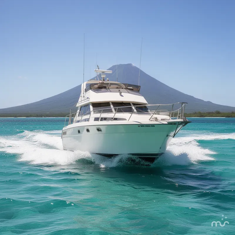 Slide: The Image of Bayliner 3288 Motoryacht 1989 - 1