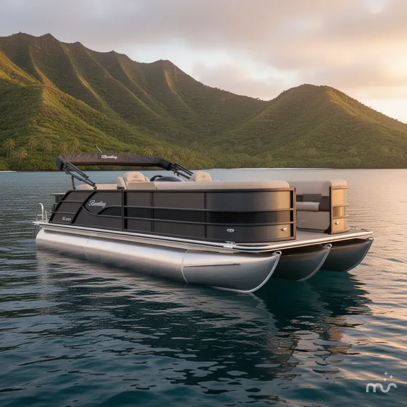 The Image of Bentley Pontoons Legacy 223 Swingback 3/4 Tube 2026 - 0