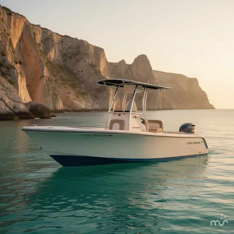 Slide: The Image of Sea Born LX21 Center Console 2019 - 2