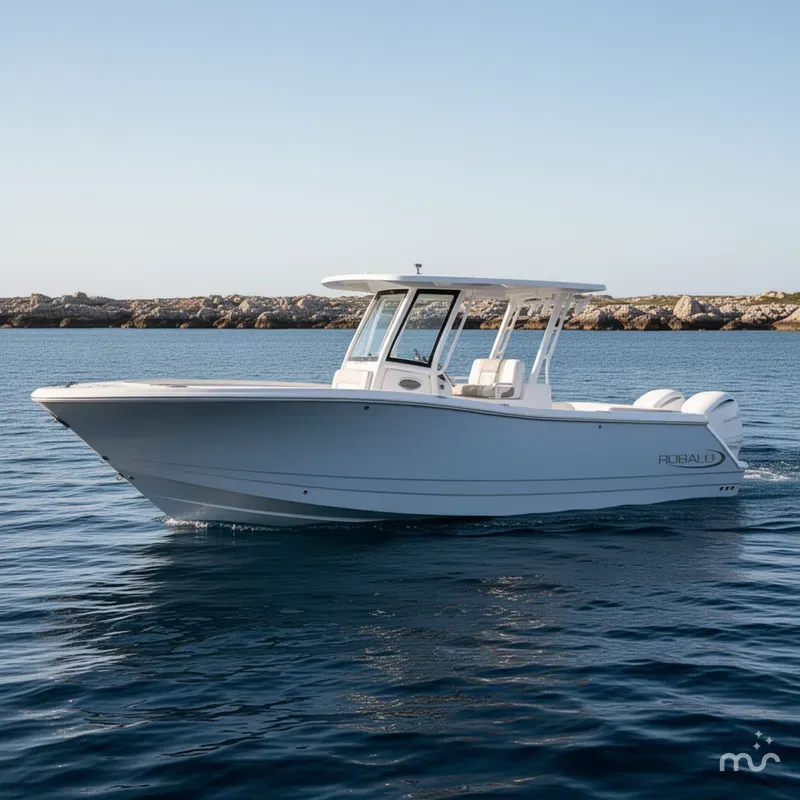 Slide: The Image of Robalo R270 Center Console 2025 - 2