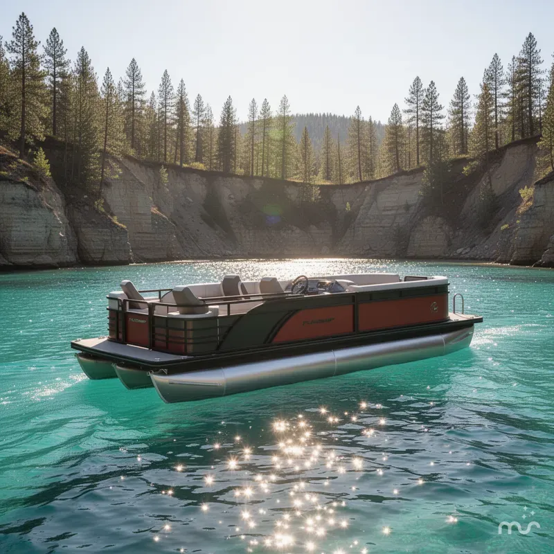 Slide: The Image of Flagship D25B Tritoon 2025 - 2