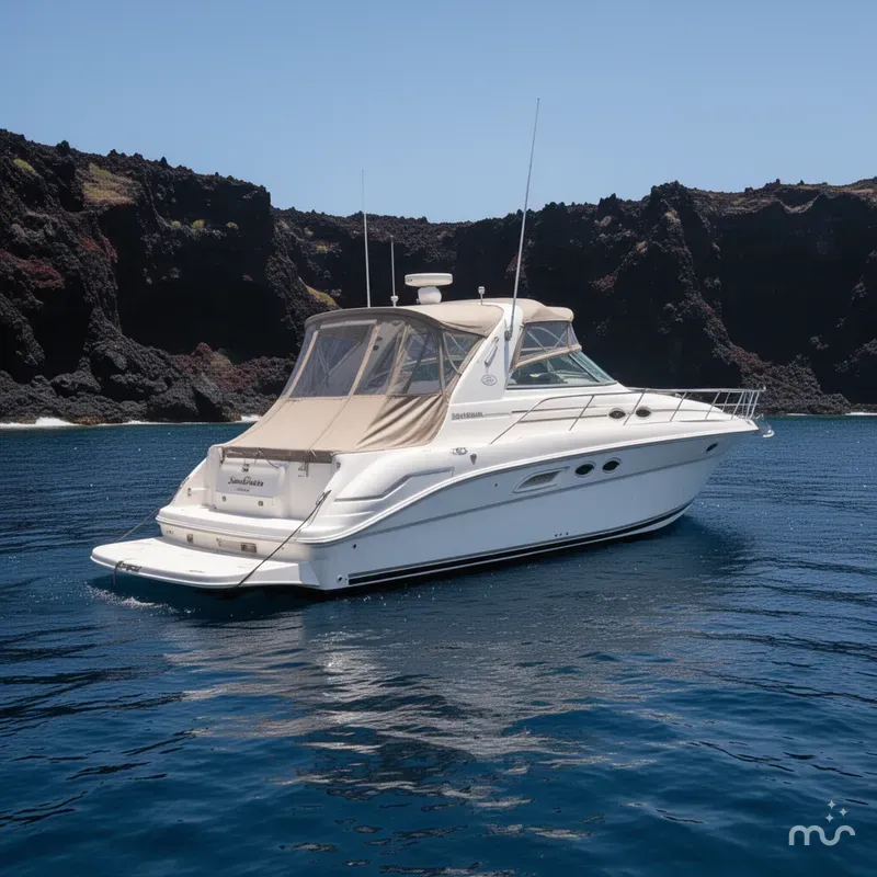 Slide: The Image of Sea Ray Sundancer 370 1997 - 3