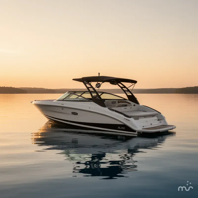 Slide: The Image of Sea Ray SLX 260 Surf 2025 - 1