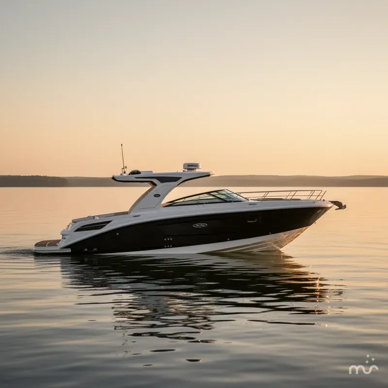 Slide: The Image of Sea Ray SLX 350 2026 - 2