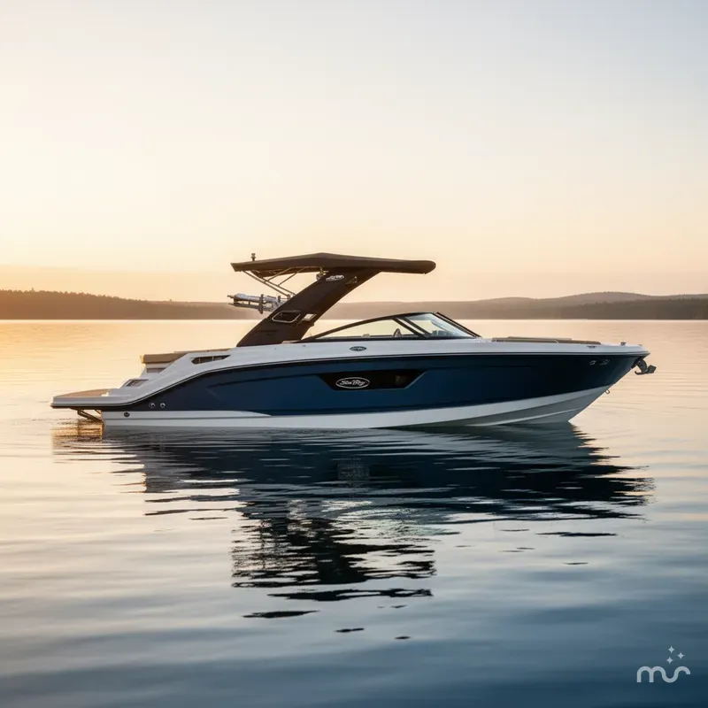 Slide: The Image of Sea Ray SDX 270 Surf 2026 - 2