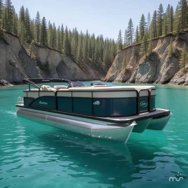 Slide: The Image of Manitou 22 Aurora LE Standard 2021 - 2