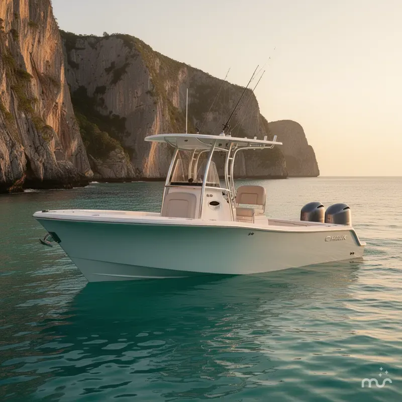 Slide: The Image of C-Hawk 23 Center Console 2021 - 2