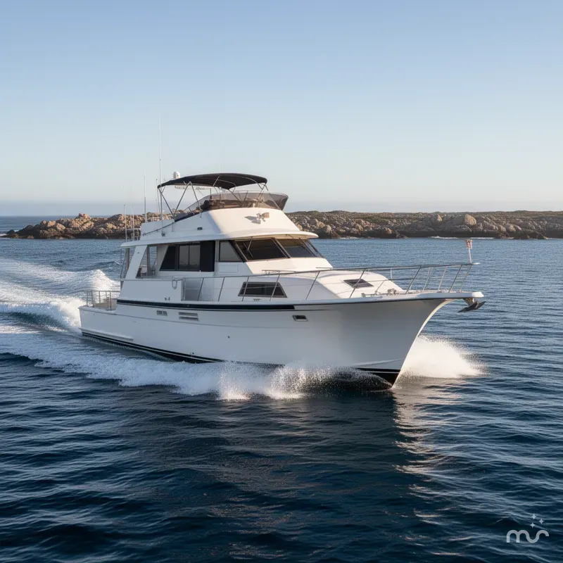 Slide: The Image of Hatteras 53 Motor Yacht 1978 - 2