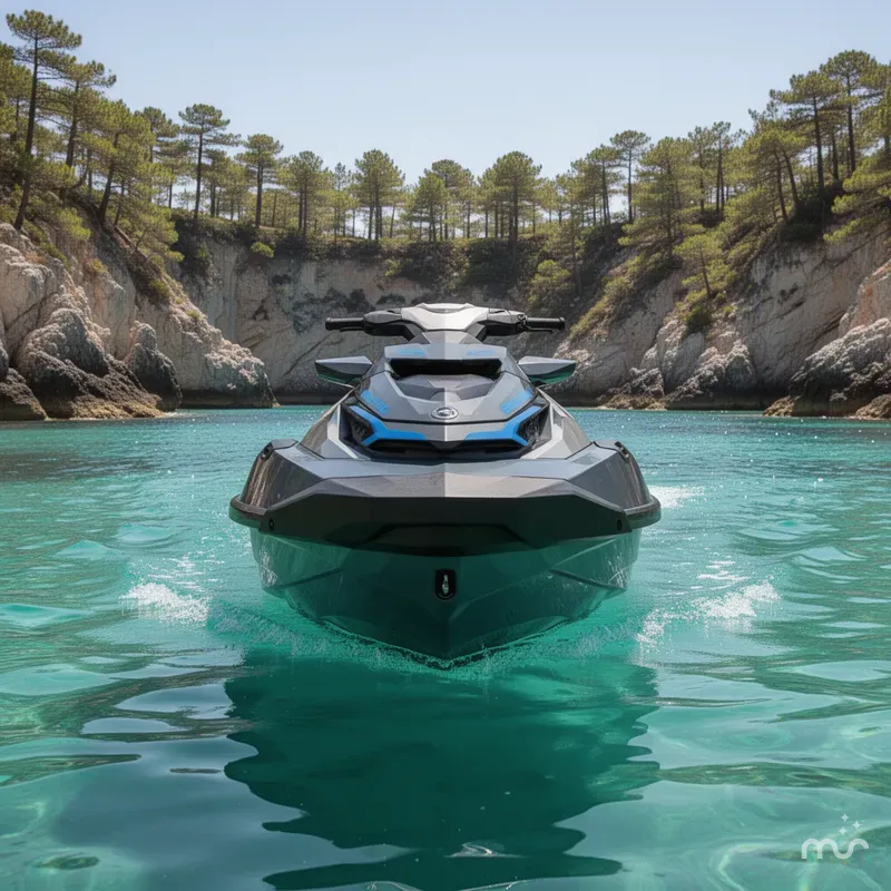 Slide: The Image of Sea-Doo GTX 300 Tech Package, Audio, iDF, iBR 2026 - 1