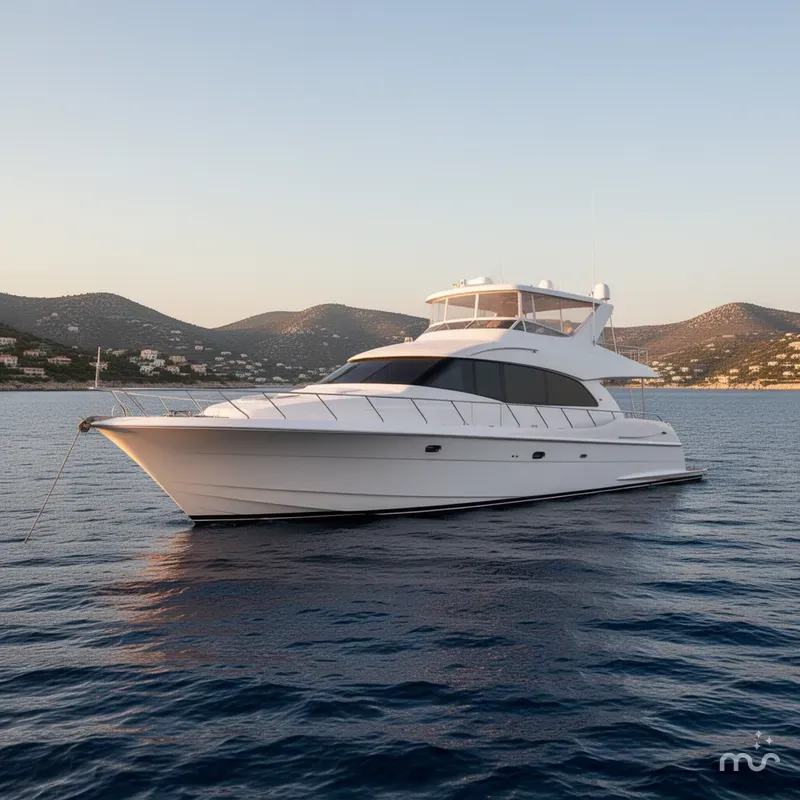 Slide: The Image of Hatteras 60 Motor Yacht 2009 - 2