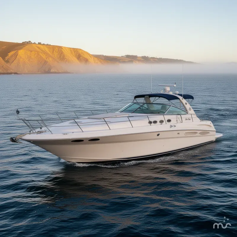 Slide: The Image of Sea Ray 410 Sundancer 2001 - 2