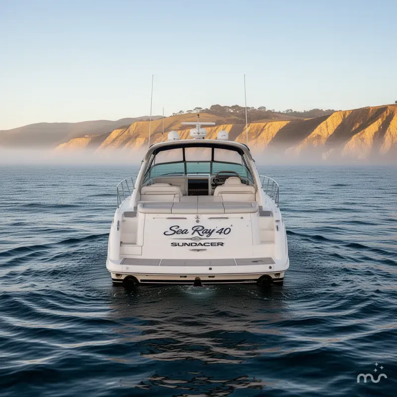 Slide: The Image of Sea Ray 410 Sundancer 2001 - 3
