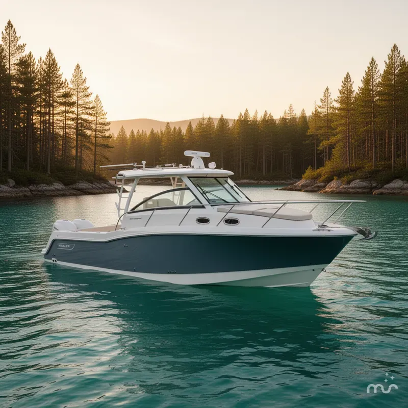 Slide: The Image of Boston Whaler 315 Conquest 2017 - 2