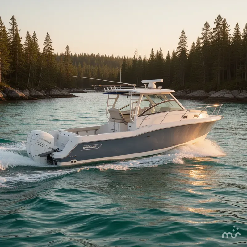 Slide: The Image of Boston Whaler 315 Conquest 2017 - 4