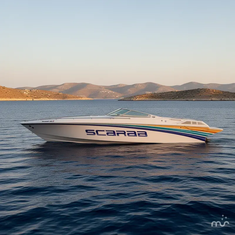Slide: The Image of Wellcraft 29 Scarab 1995 - 2
