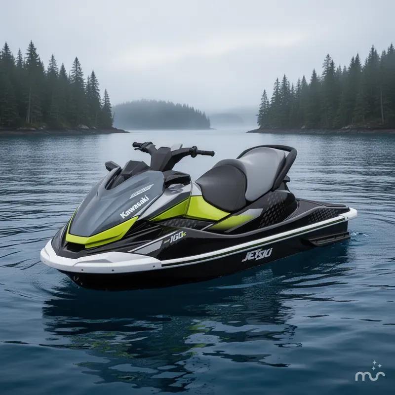 Slide: The Image of Kawasaki Jet Ski ST 2026 - 2