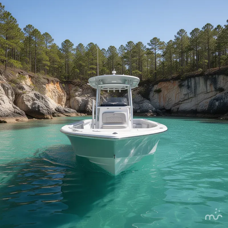 Slide: The Image of Sportsman Masters 227 Bay Boat 2024 - 1