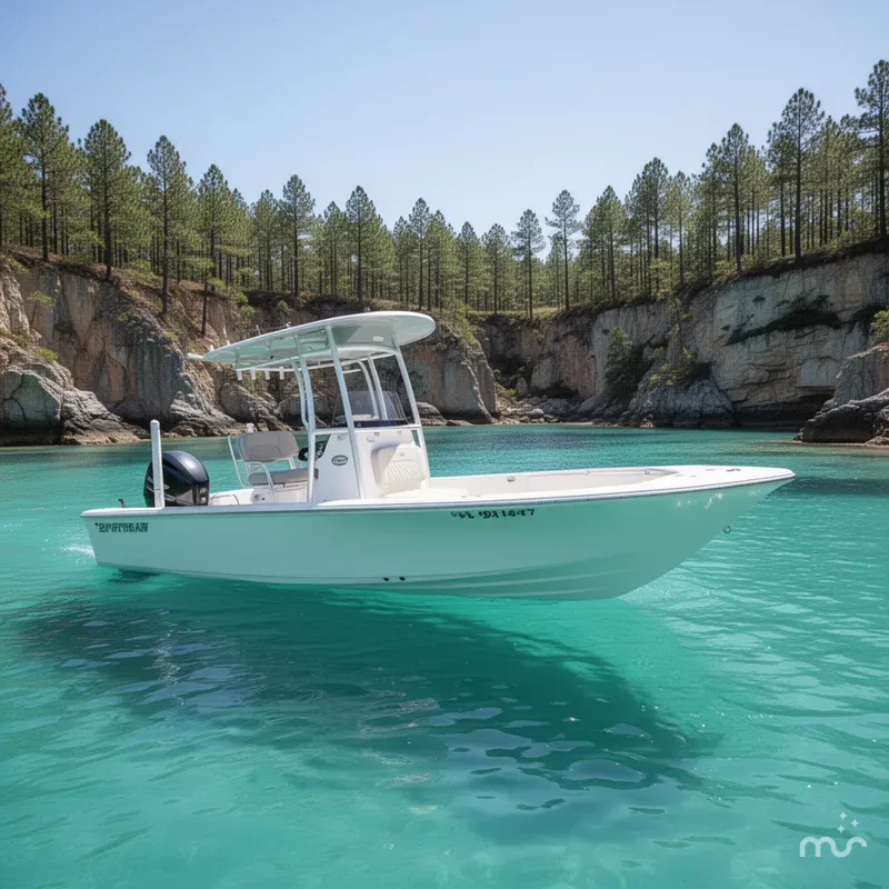 Slide: The Image of Sportsman Masters 227 Bay Boat 2024 - 2