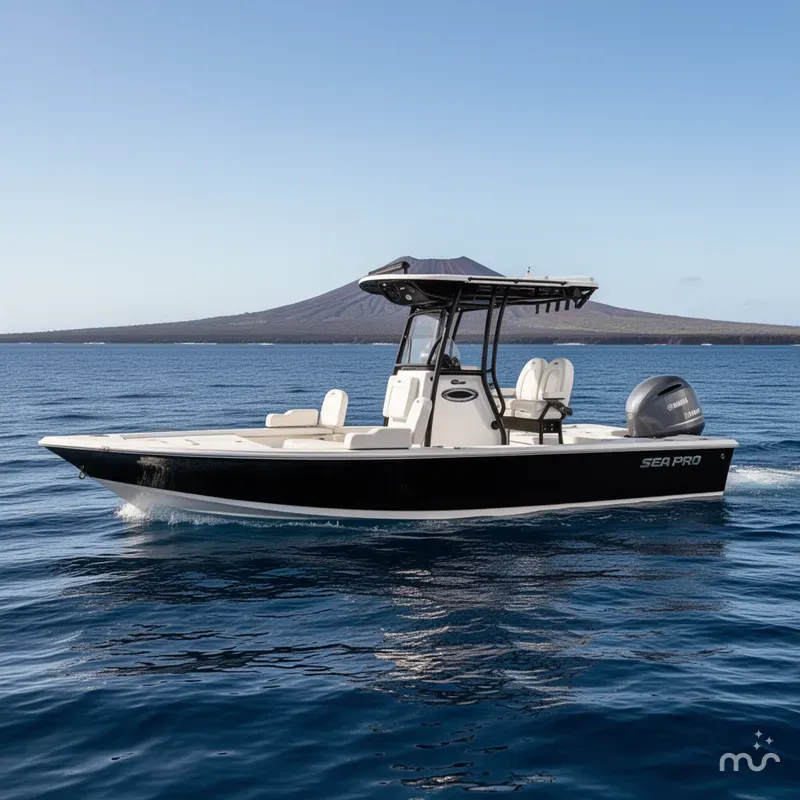 Slide: The Image of Sea Pro 230 Bay with YAMAHA 200 2026 - 2