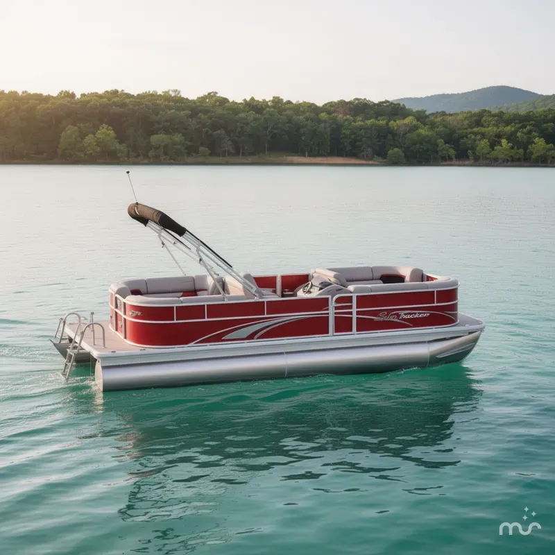 The Image of Sun Tracker Party Barge 22 DLX 2026 - 0