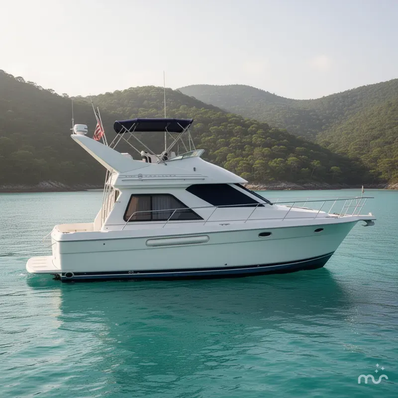 The Image of Bayliner 3788 Command Bridge Motoryacht 1997 - 0