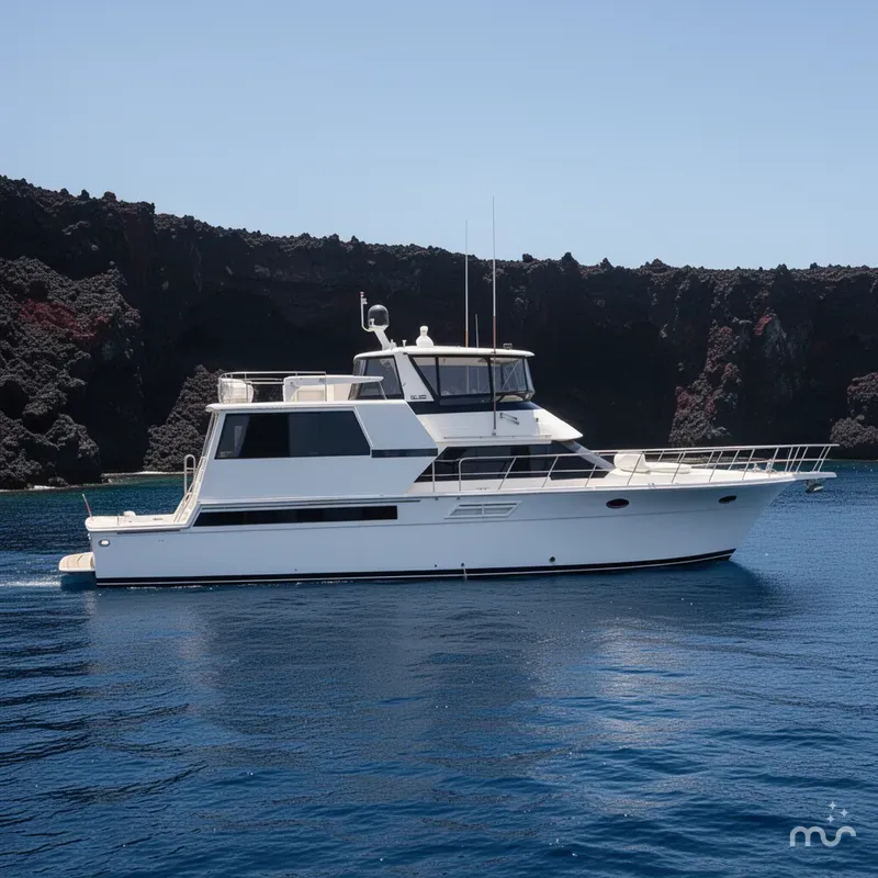 The Image of Californian 55 Cockpit Motor Yacht 1991 - 0
