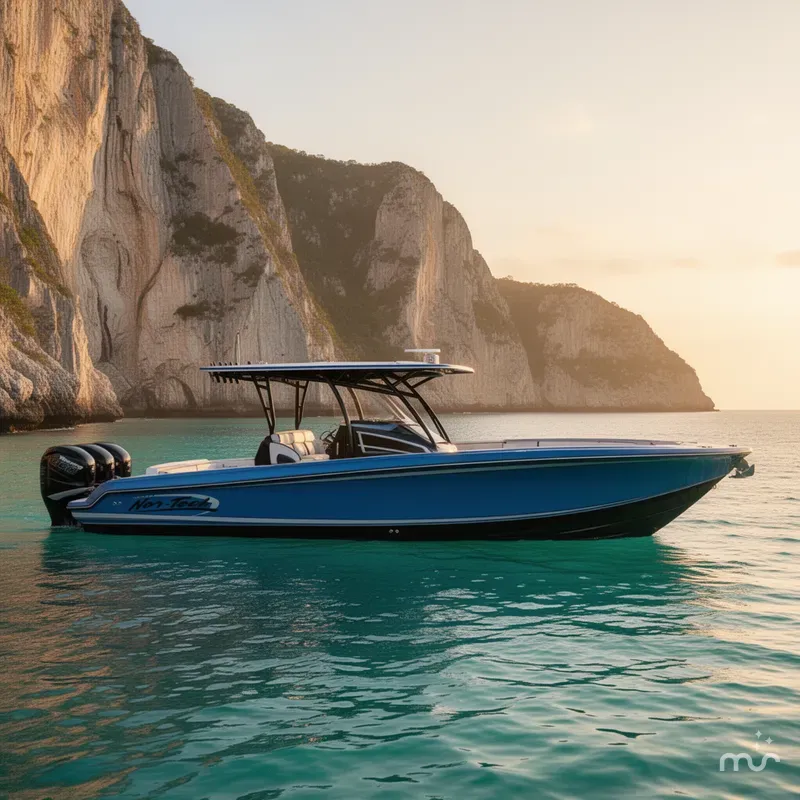 Slide: The Image of Nor-Tech 340 Sport Center Console 2021 - 2
