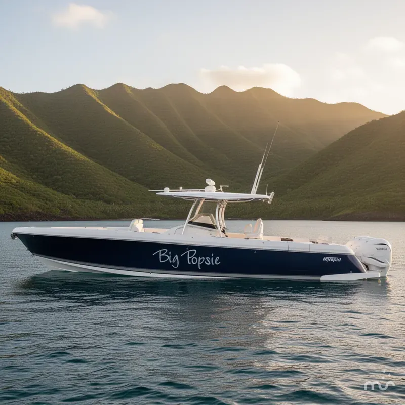 Slide: The Image of Intrepid 400 Center Console 2021 - 2