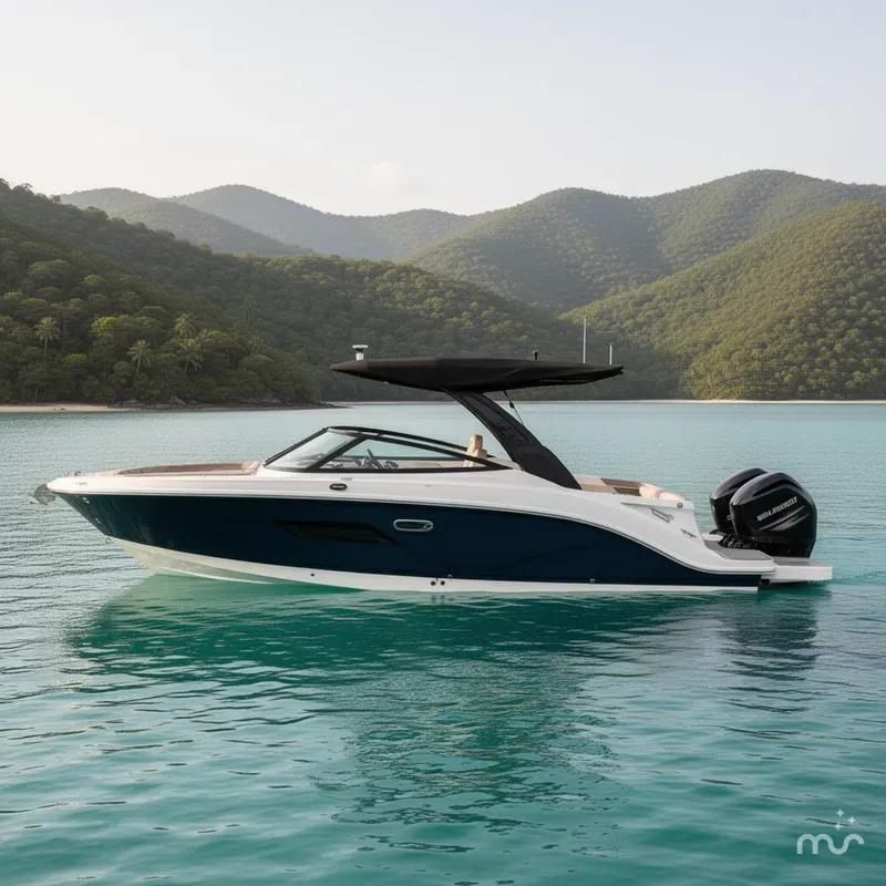 Slide: The Image of Sea Ray SLX 260 Outboard 2023 - 2