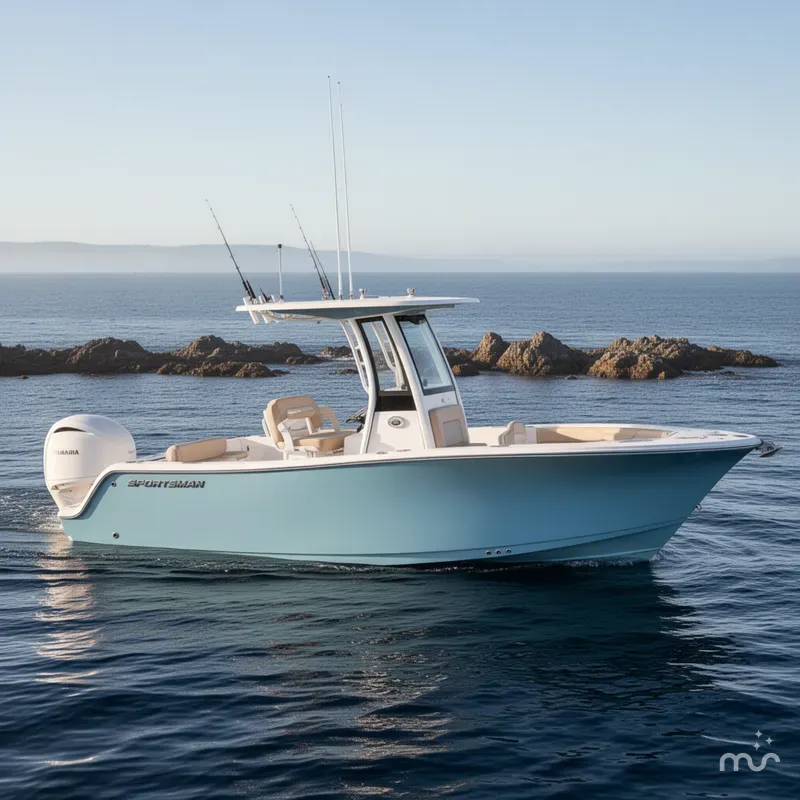 Slide: The Image of Sportsman Open 232 Center Console 2026 - 2