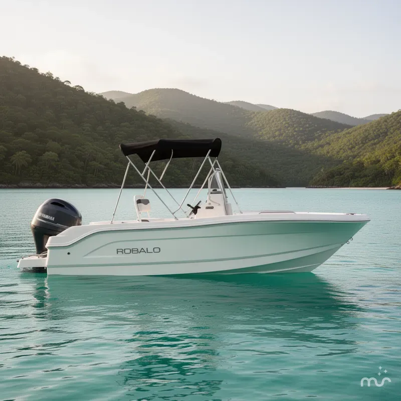 Slide: The Image of Robalo R160 Center Console 2026 - 2