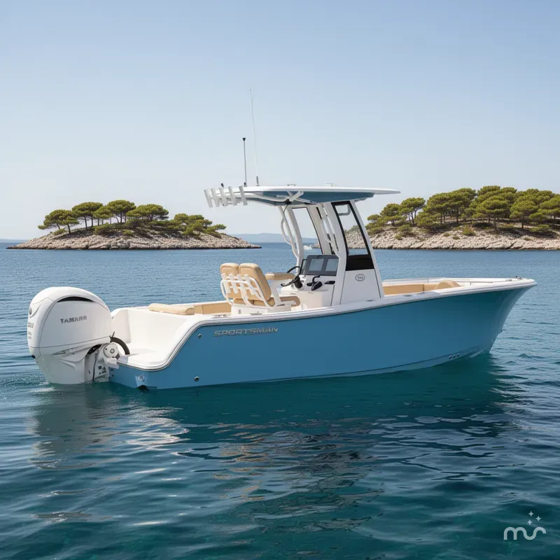 Slide: The Image of Sportsman Open 232 Center Console 2026 - 2