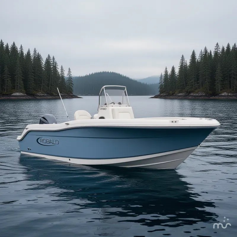 Slide: The Image of Robalo R180 Center Console 2026 - 2