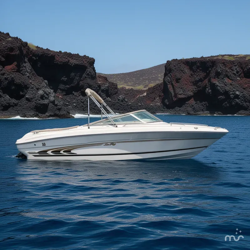 Slide: The Image of Sea Ray 210 Bow Rider 1998 - 2