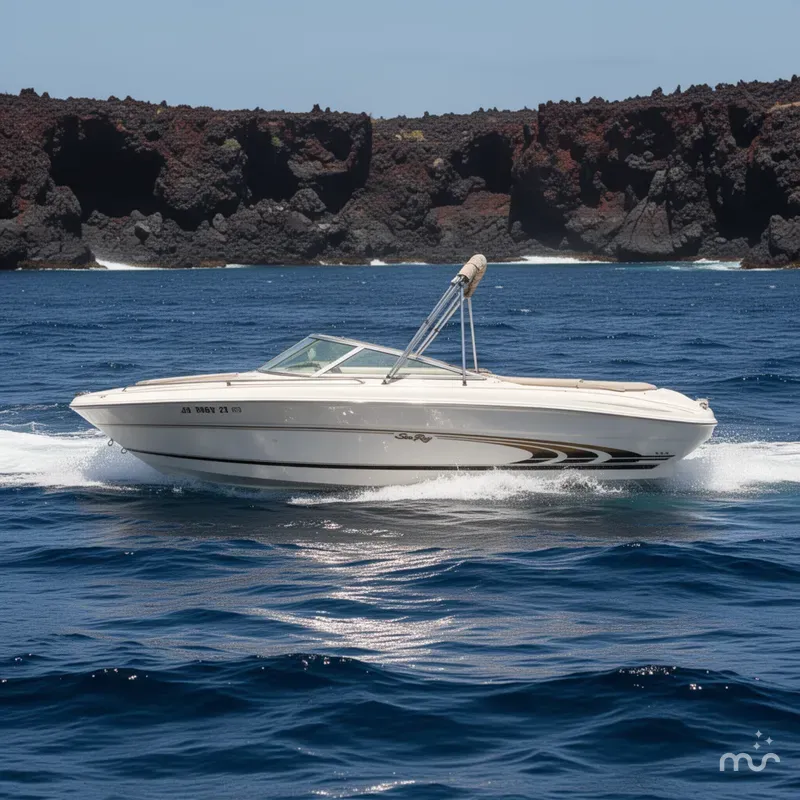 Slide: The Image of Sea Ray 210 Bow Rider 1998 - 4