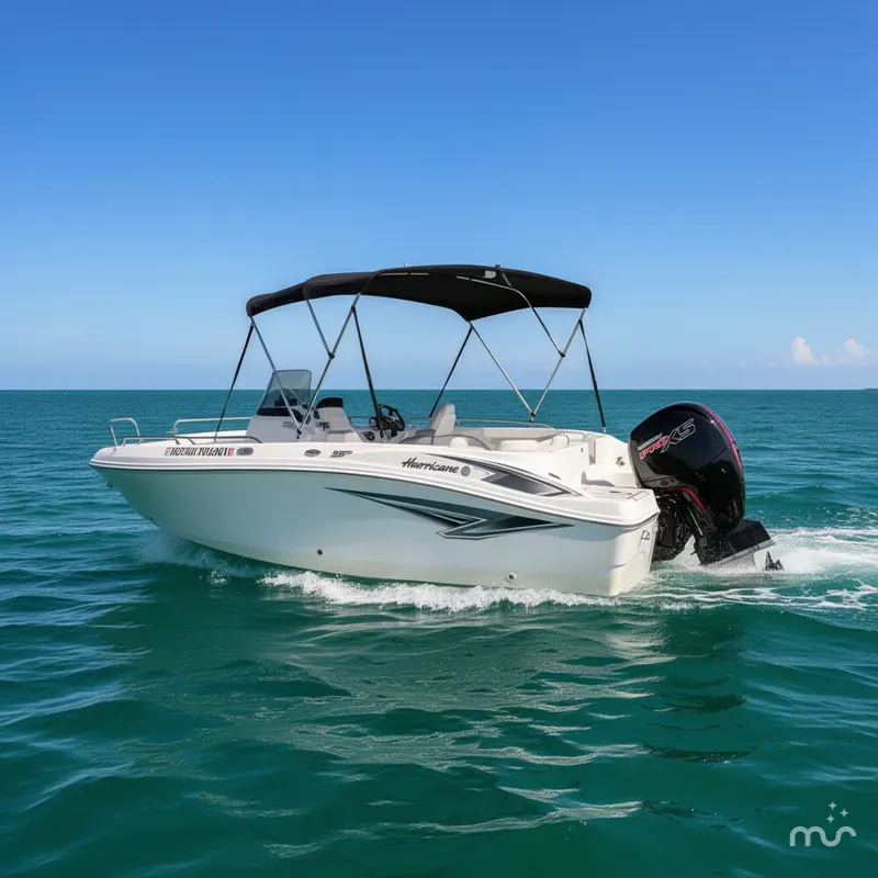 Slide: The Image of Hurricane Sundeck Sport 218 OB 2024 - 2