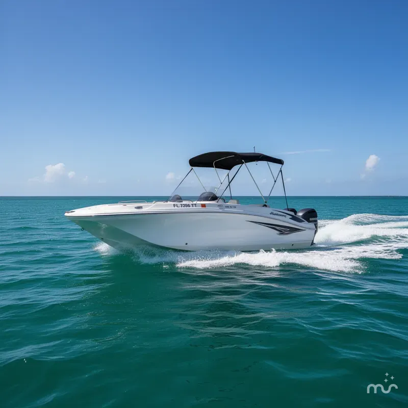 Slide: The Image of Hurricane Sundeck Sport 218 OB 2024 - 4