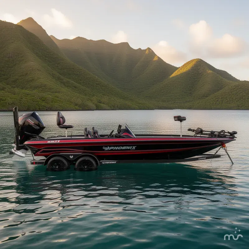 Slide: The Image of Phoenix Bass Boat 921 Elite X II 2026 - 2