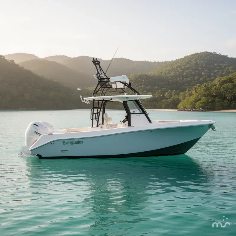 Slide: The Image of Everglades 335 Center Console 2024 - 2